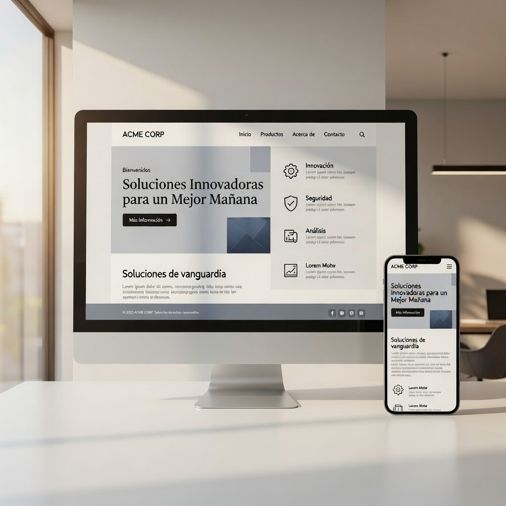 Sitios web profesionales para empresas